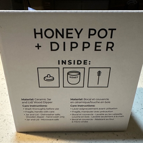 New in box / Honey Jar + Dipper by BUSHWICK KITCHEN - Picture 7 of 15